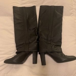 Zara Boots Leather Made in Spain 37